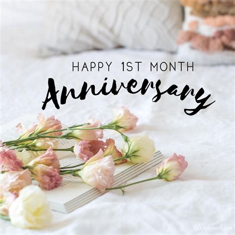 one month wedding anniversary